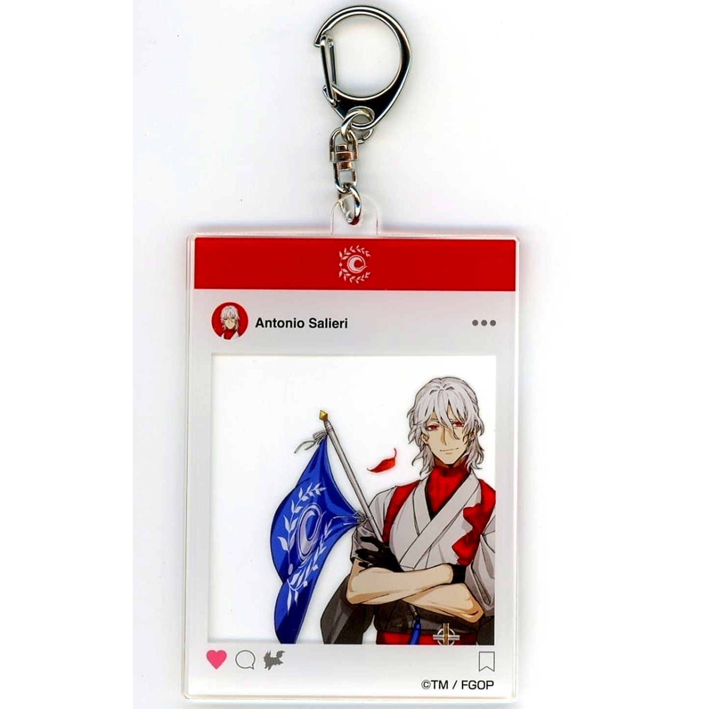Avenger Antonio Salieri Fate/Grand Order SNS Style Acrylic Charm Kyoto International Manga Anime Fair 2024 Kyomaf [USED]