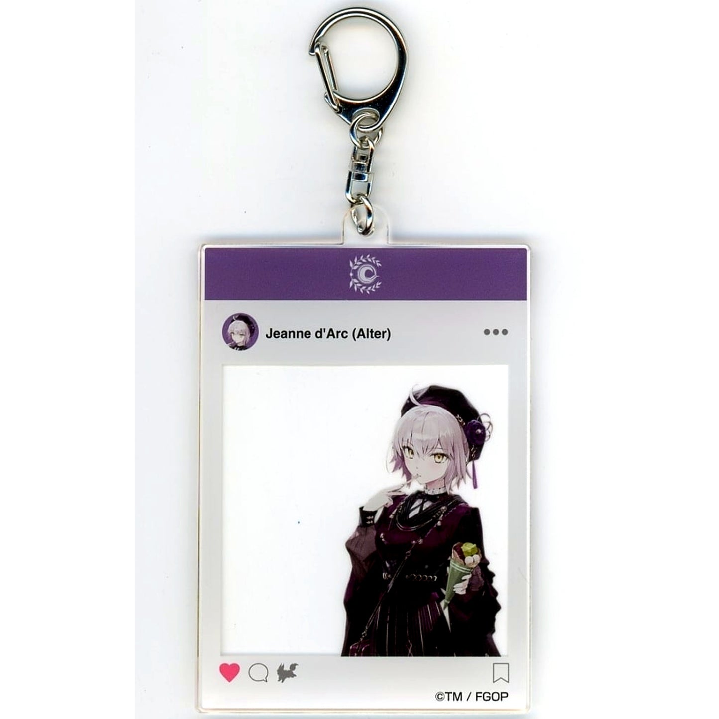 Avenger Jeanne d'Arc Alter Fate/Grand Order SNS Style Acrylic Charm Kyoto International Manga Anime Fair 2024 Kyomaf [USED]