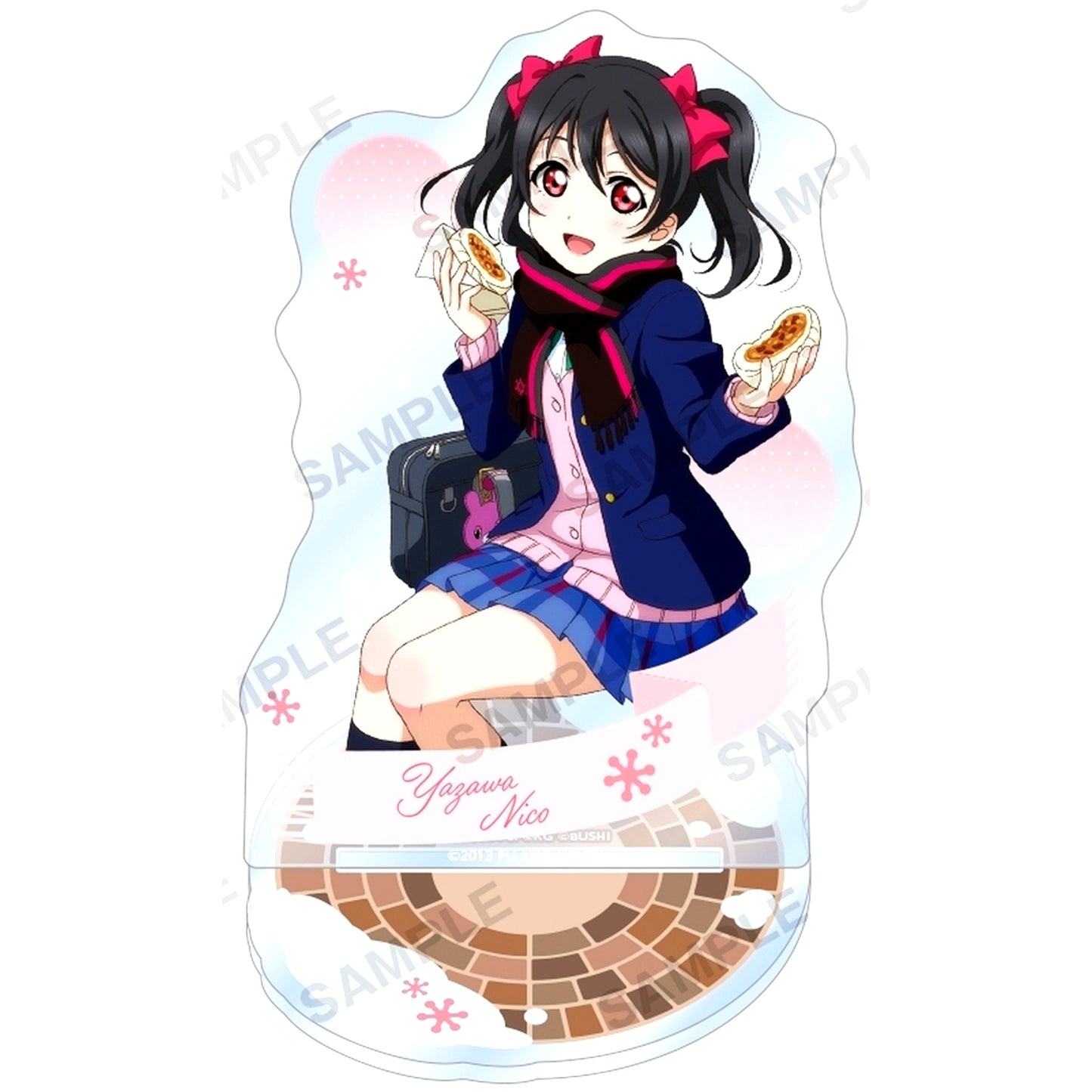 Nico Yazawa Acrylic Stand Mu's Snow White Ver. Love Live! School Idol Festival [USED]