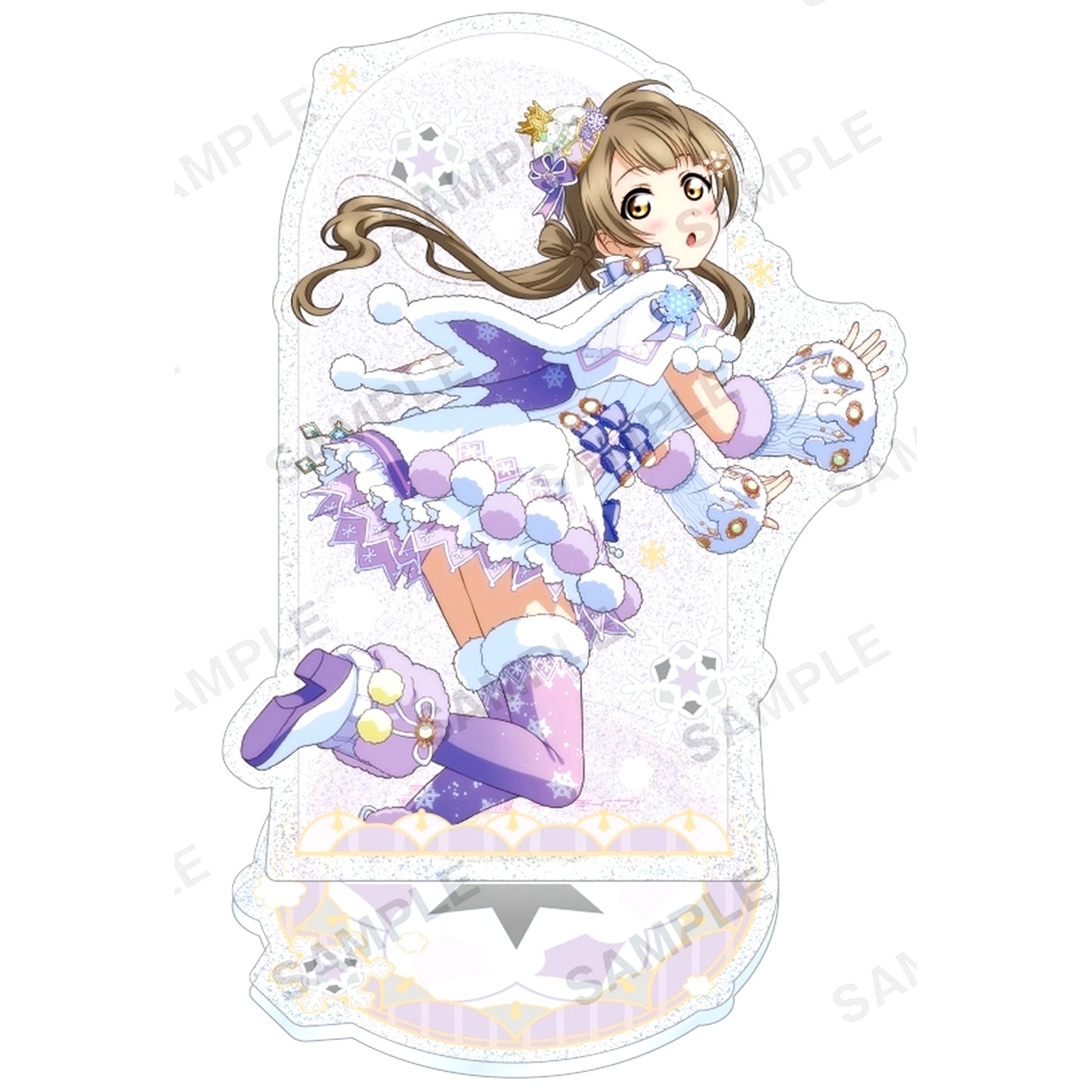 Kotori Minami Kirarin Acrylic Stand Mu's Snow White Ver. Love Live! School Idol Festival [USED]