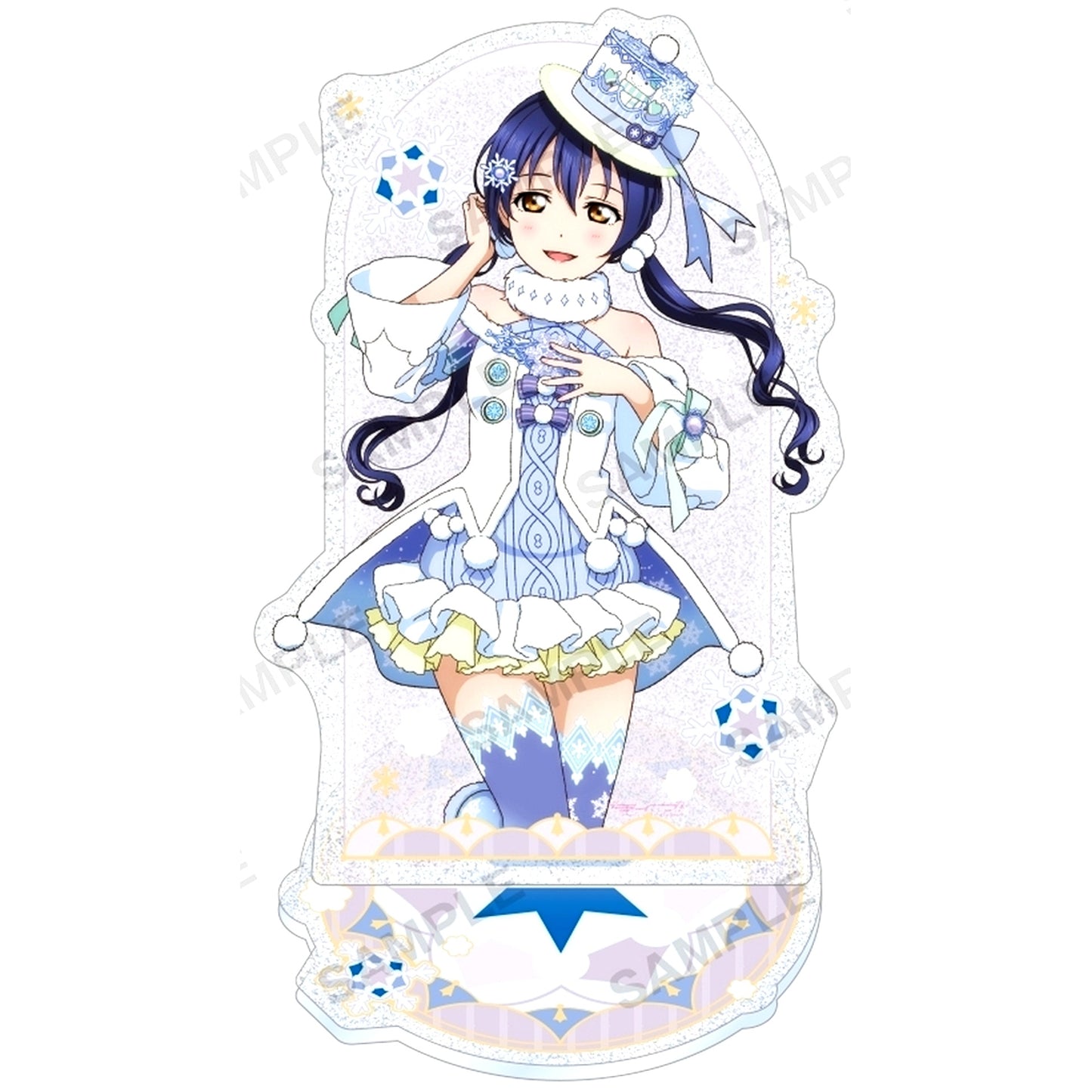 Umi Sonoda Sparkling Acrylic Stand Muse Snow White Ver. Love Live! School Idol Festival [USED]