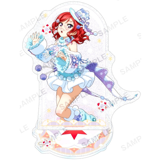 Maki Nishikino Muse Snow White Ver. Kirarin Acrylic Stand Love Live! School Idol Festival [USED]