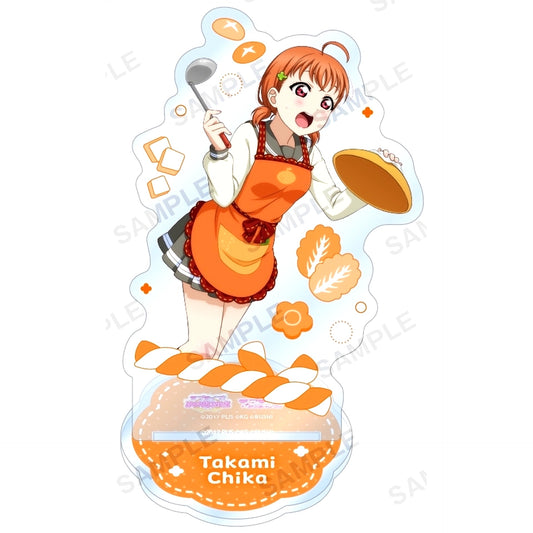 Chika Takami Acrylic Stand Aqours Food Stall Ver. Love Live! School Idol Festival [USED]