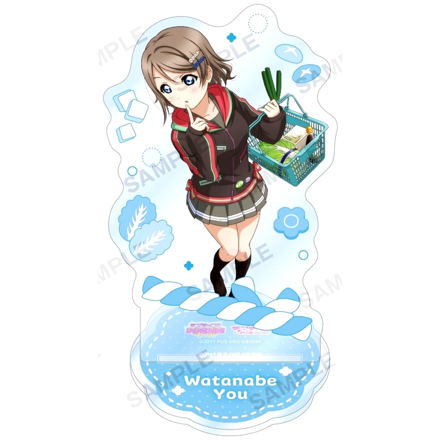 You Watanabe Aqours Food Stall Ver. Acrylic Stand Love Live! School Idol Festival [USED]