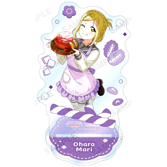 Mari Ohara Acrylic Stand Aqours Food Stall Ver. Love Live! School Idol Festival [USED]