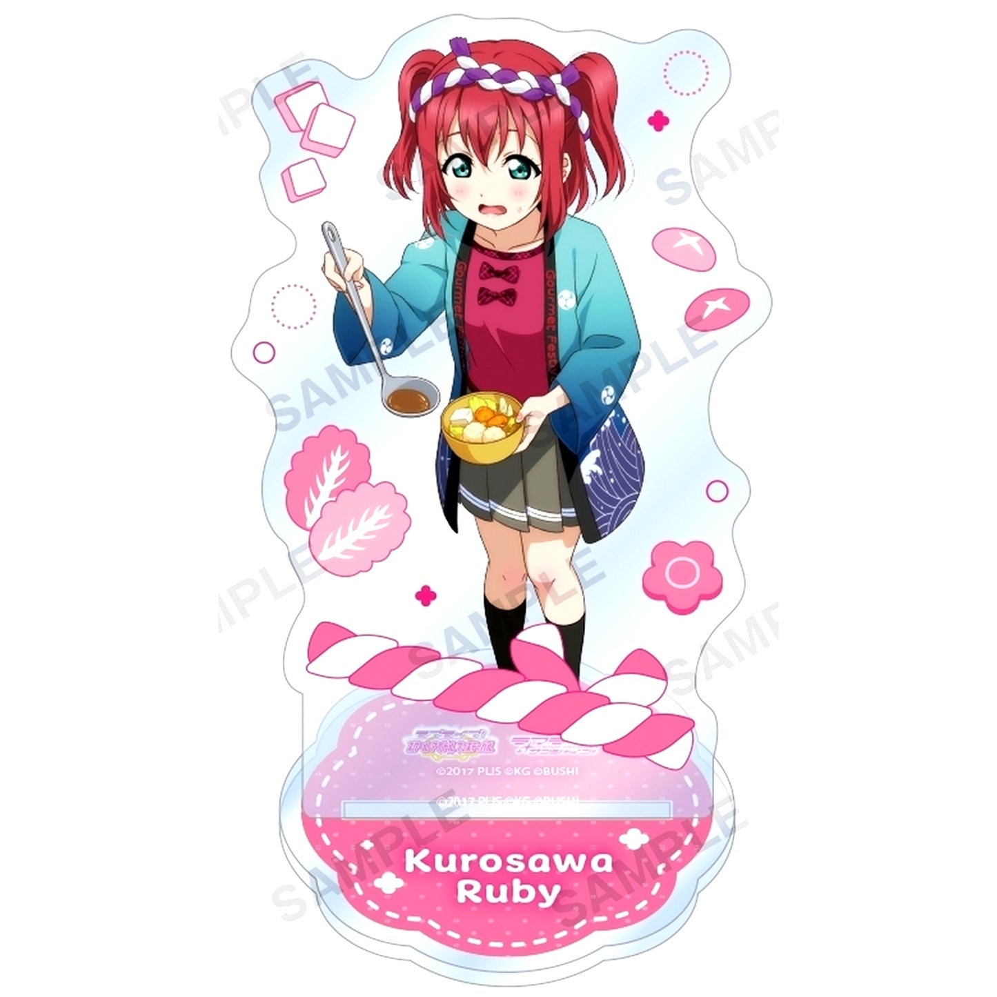 Ruby Kurosawa Acrylic Stand Aqours Food Stall Ver. Love Live! School Idol Festival [USED]