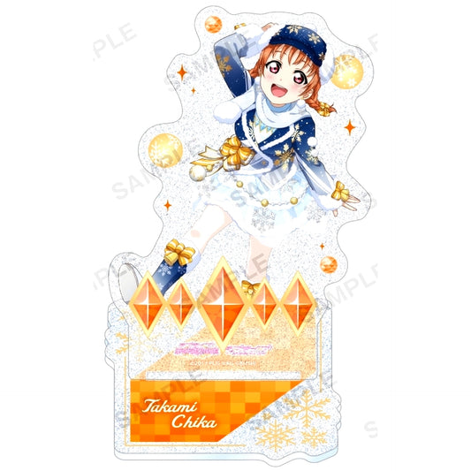 Chika Takami Kirarin Acrylic Stand Aqours Yatai Ver. Love Live! School Idol Festival [USED]