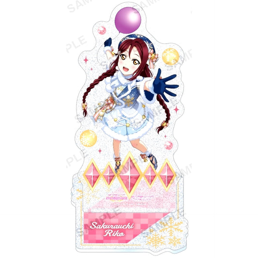 Riko Sakurauchi Aqours Food Stall Ver. Kirarin Acrylic Stand Love Live! School Idol Festival [USED]