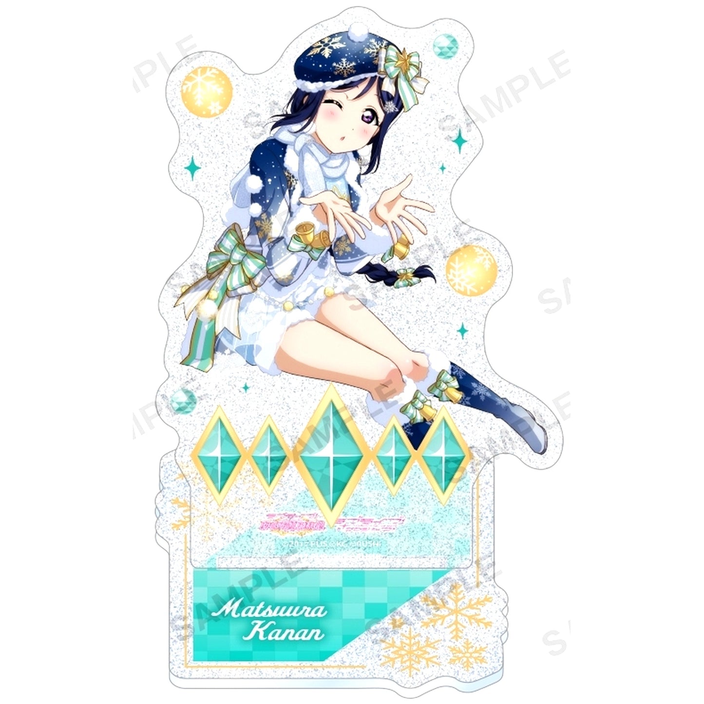 Kanan Matsuura Aqours Food Stall Ver. Kirarin Acrylic Stand Love Live! School Idol Festival [USED]