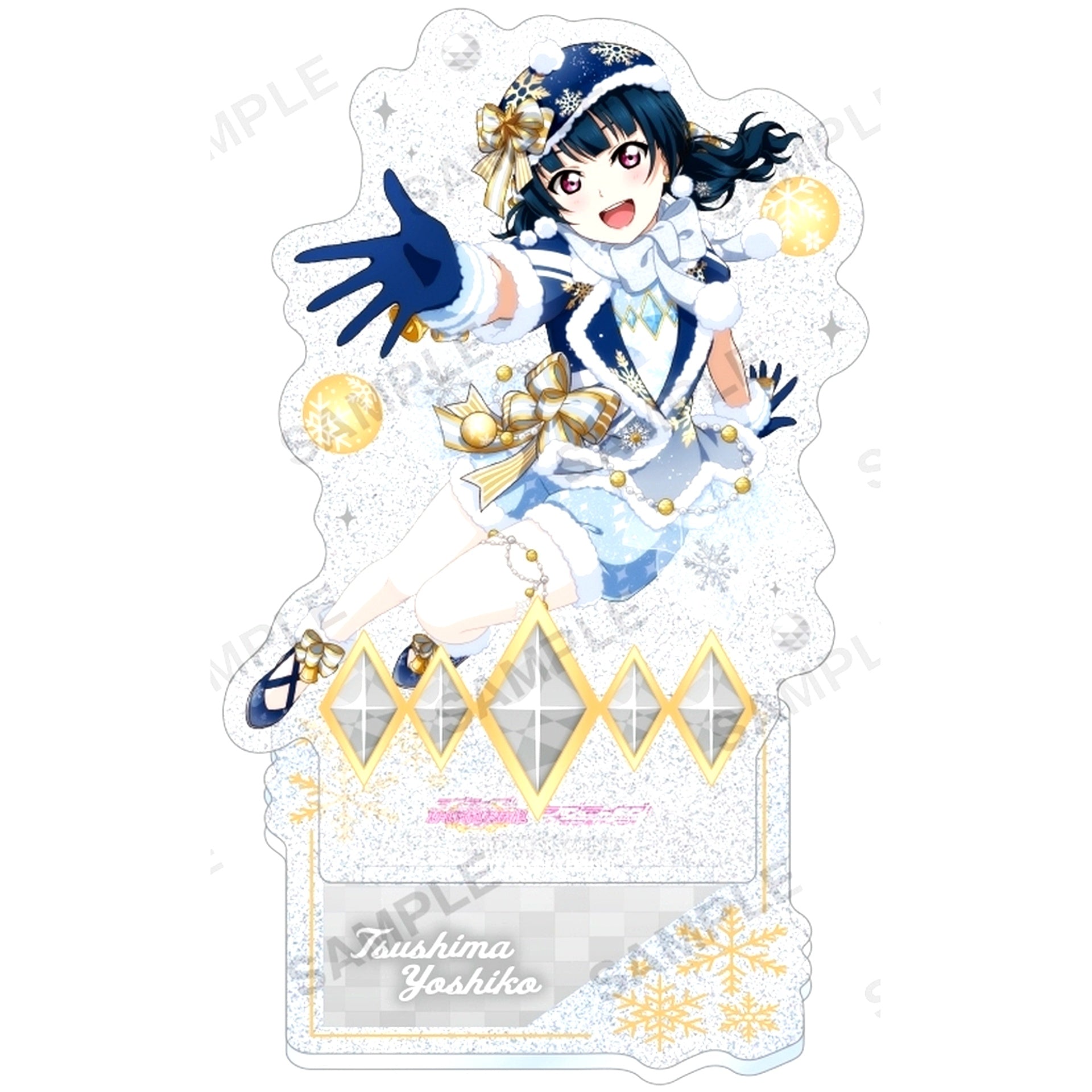 Yoshiko Tsushima Aqours Food Stall Ver. Kirarin Acrylic Stand Love Live! School Idol Festival [USED]