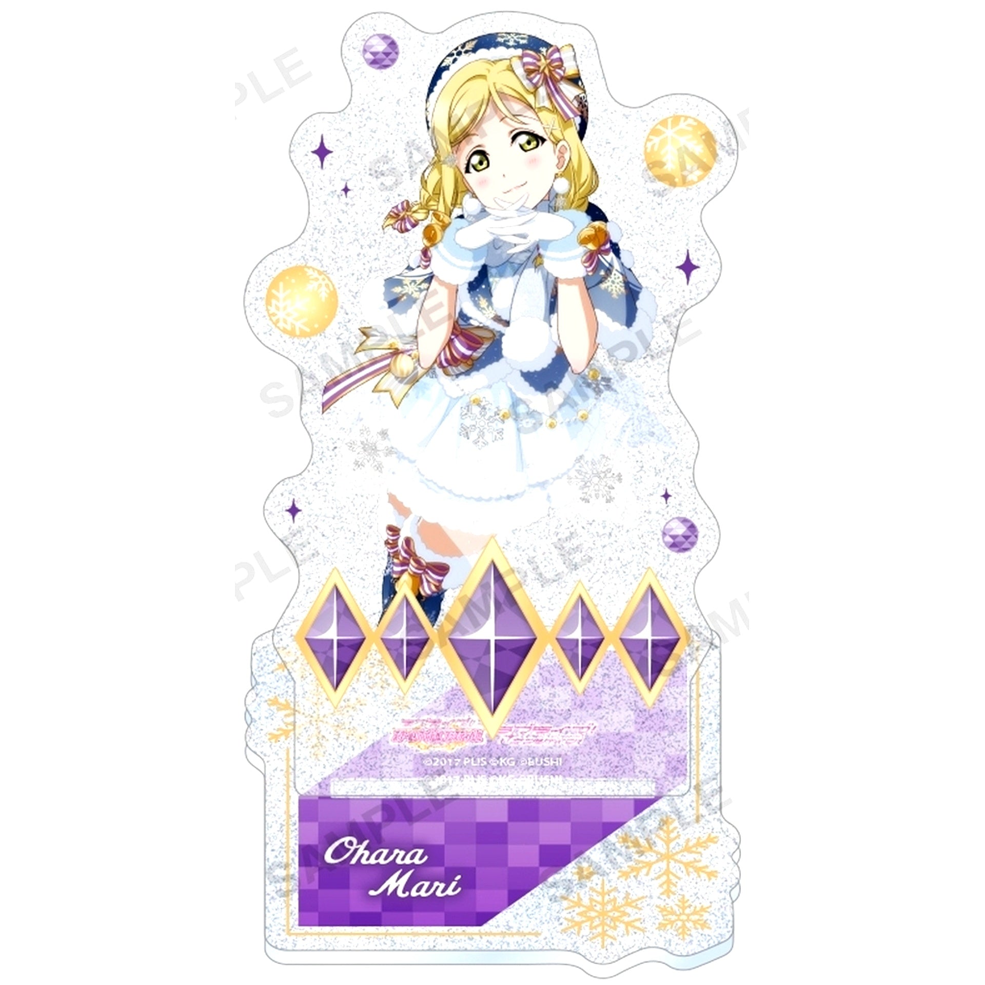 Mari Ohara Kirarin Acrylic Stand Aqours Food Stall Ver. Love Live! School Idol Festival [USED]