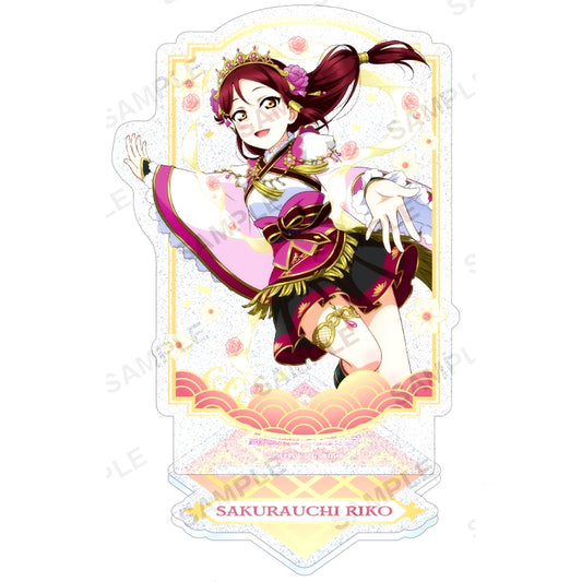 Riko Sakurauchi Aqours Seven Lucky Gods Ver. Kirarin Acrylic Stand Love Live! School Idol Festival [USED]