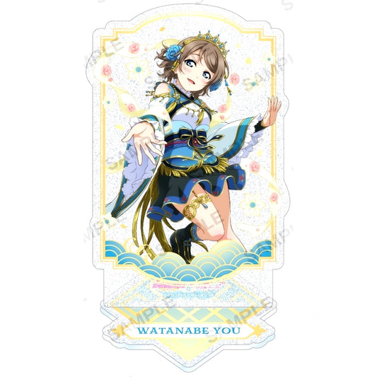 You Watanabe Kirarin Acrylic Stand Aqours Seven Lucky Gods Ver. Love Live! School Idol Festival [USED]