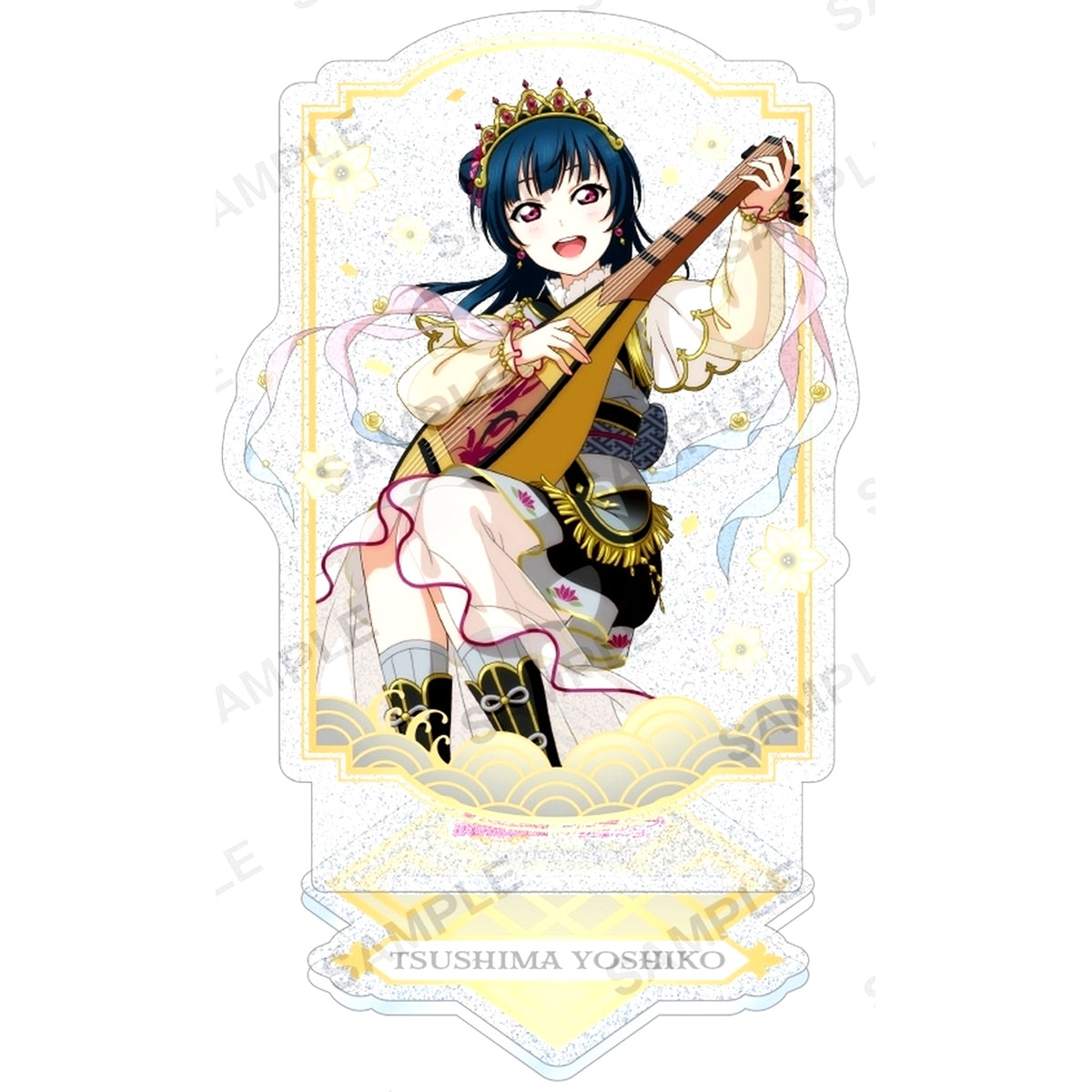 Yoshiko Tsushima Kirarin Acrylic Stand Aqours Seven Deities Ver. Love Live! School Idol Festival [USED]