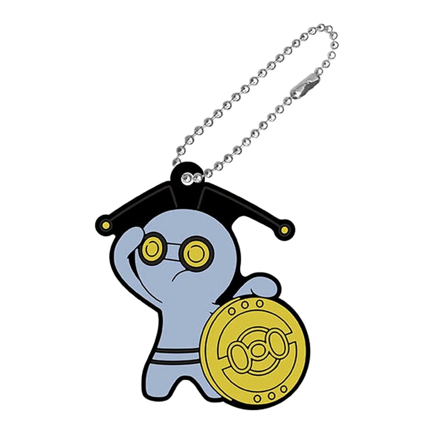 Pokemon Gimmighoul Roaming Form Pokemon Rubber Mascot 26 Keychains [USED]
