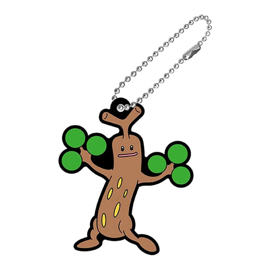 Pokemon Sudowoodo Pokemon Rubber Mascot 26 Keychains [USED]