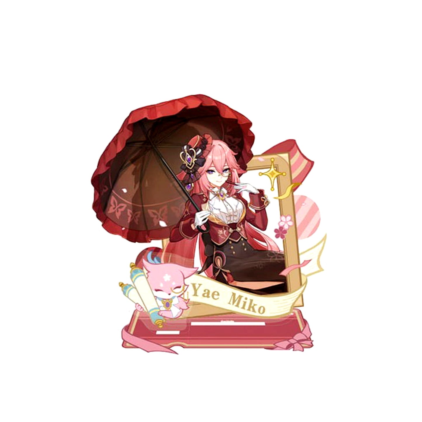 Yae Miko Genshin Impact 2024 Festival Reunion Series AR Acrylic Stand Genshin FES 2024  [USED]
