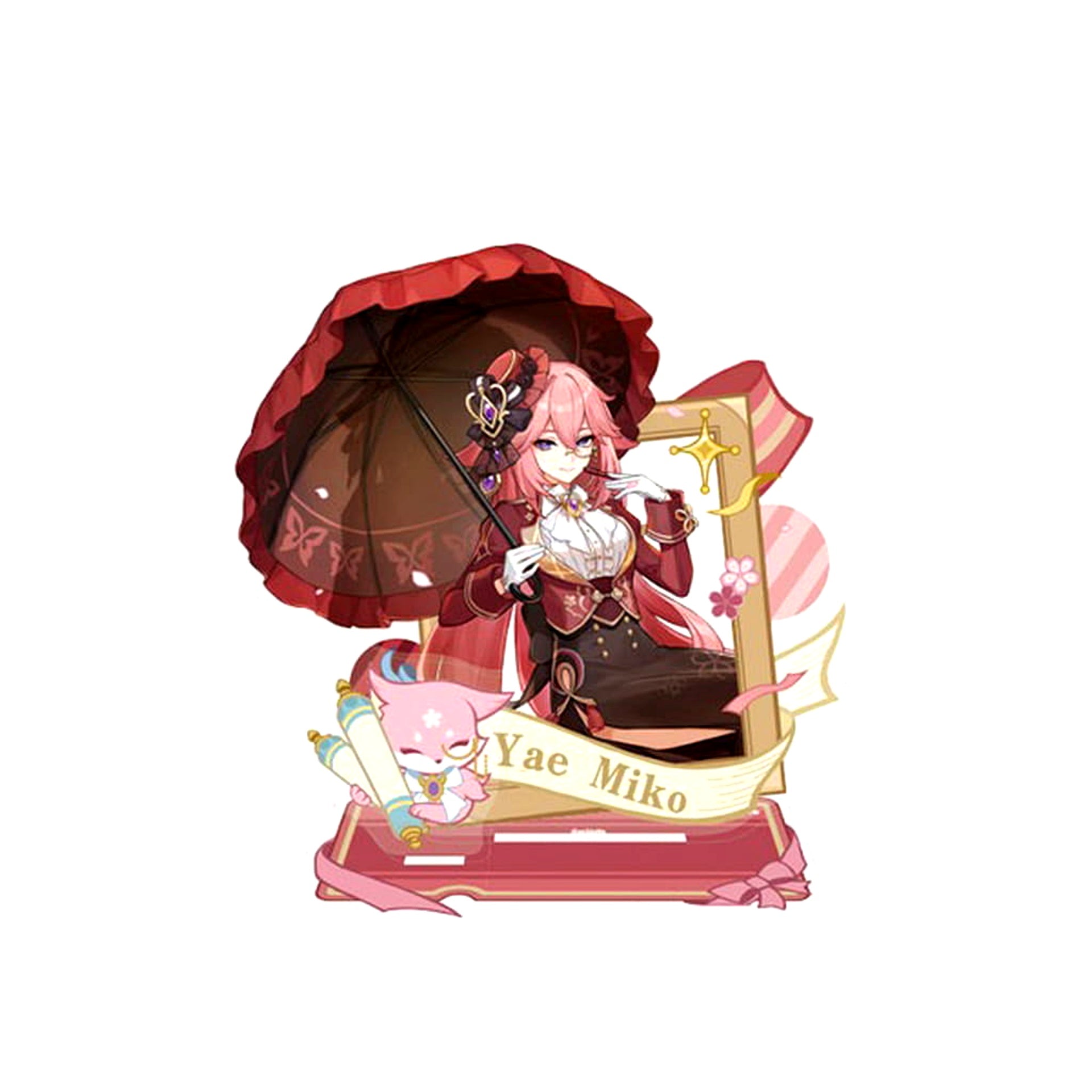 Yae Miko Genshin Impact 2024 Festival Reunion Series AR Acrylic Stand Genshin FES 2024  [USED]