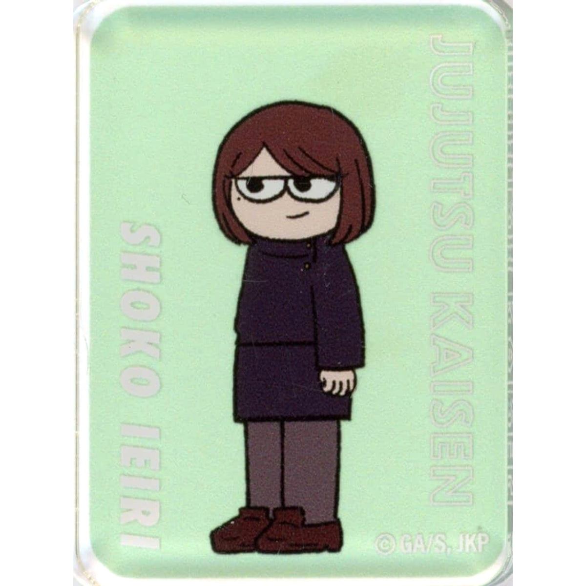 Jujutsu Kaisen Jirori Shoko Ieiri Trading Acrylic Block Hidden Inventory / Premature Death Acrylic Stands [USED]