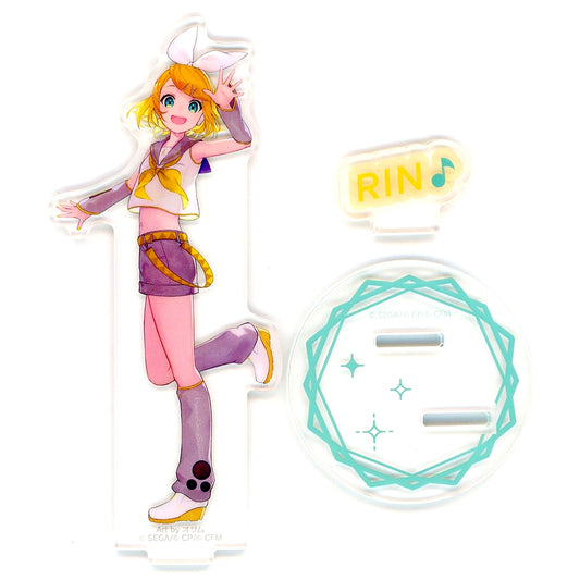 Kagamine Rin Project Sekai Colorful Stage! feat. Hatsune Miku Connect Live 4th ANNIVERSARY Brilliant Stage Virtual Singer Acrylic Stand [USED]