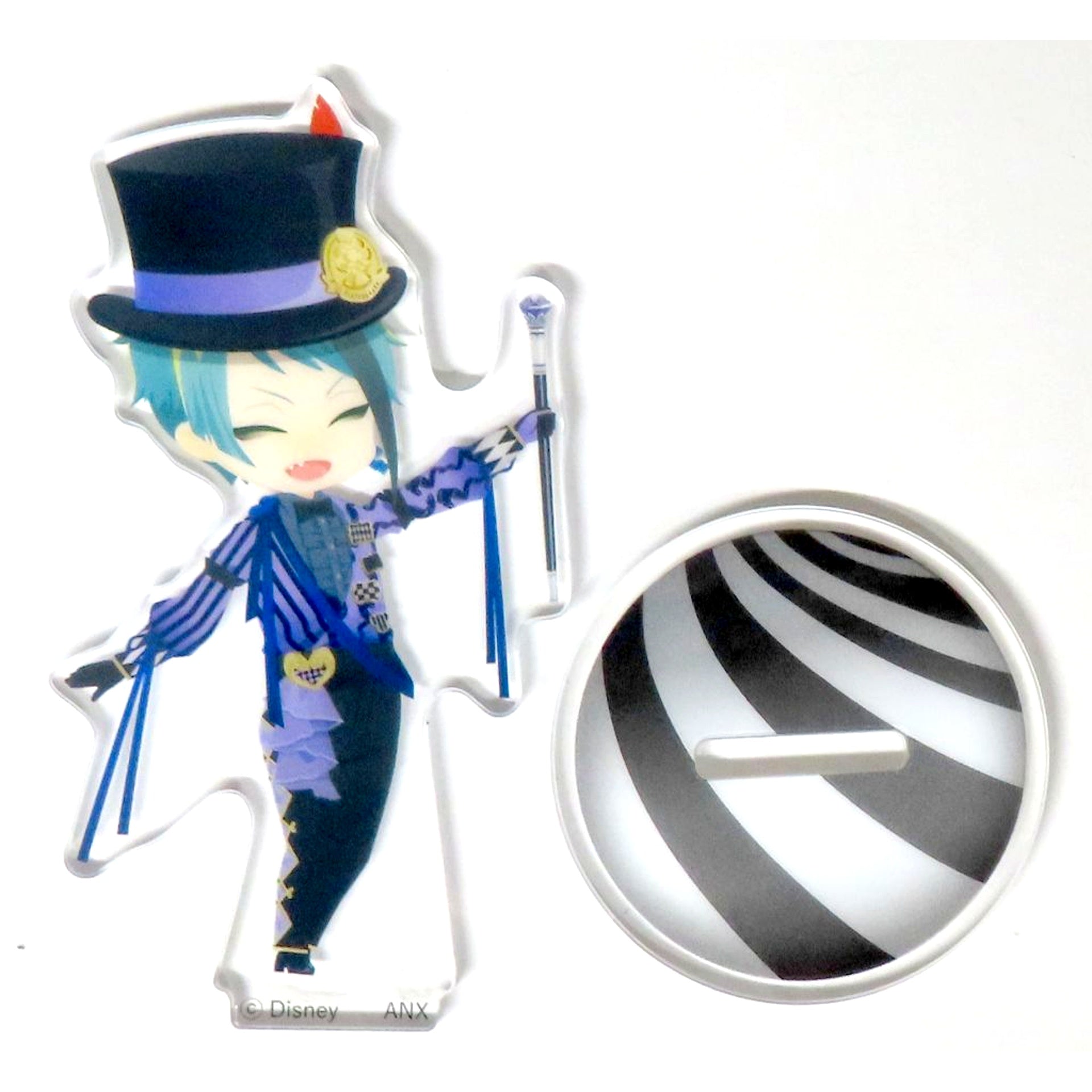 Jade Leech Disney Twisted-Wonderland Premium Halloween POP UP SHOP Playful Dress Ver. Mini Acrylic Stand Collection [USED]