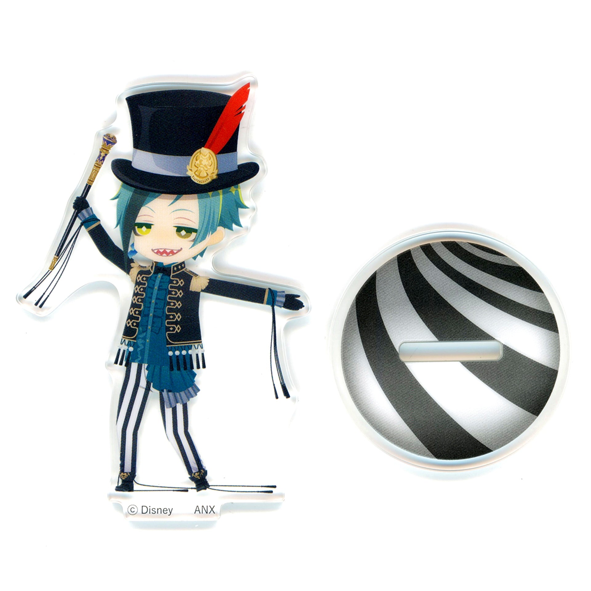 Floyd Leech Playful Dress Ver. Mini Acrylic Stand Collection Disney Twisted-Wonderland Premium Halloween POP UP SHOP [USED]