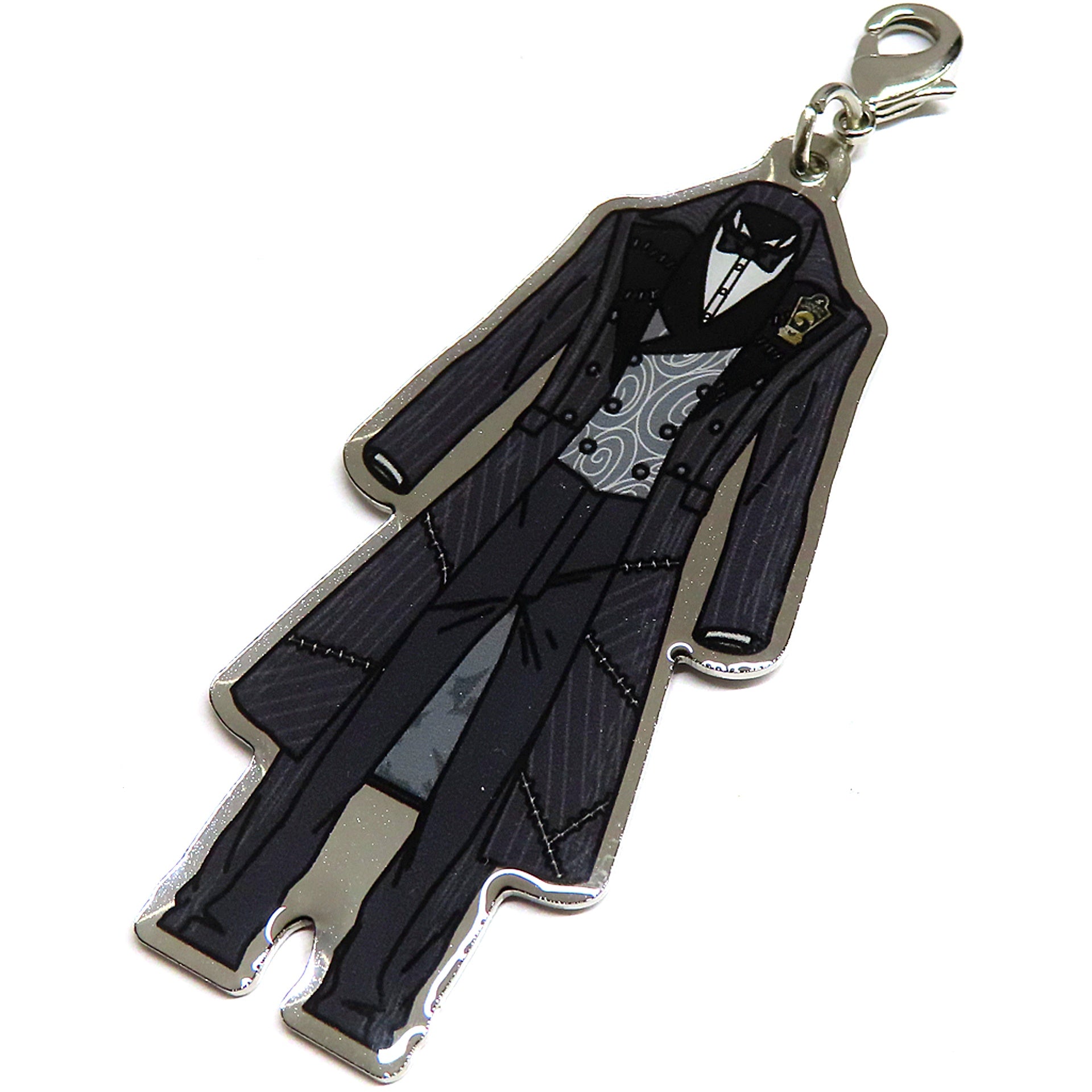 Idia Shroud Disney Twisted Wonderland Premium Halloween POP UP SHOP Costume Metal Charm Collection Nightmare Suit Ver. [USED]
