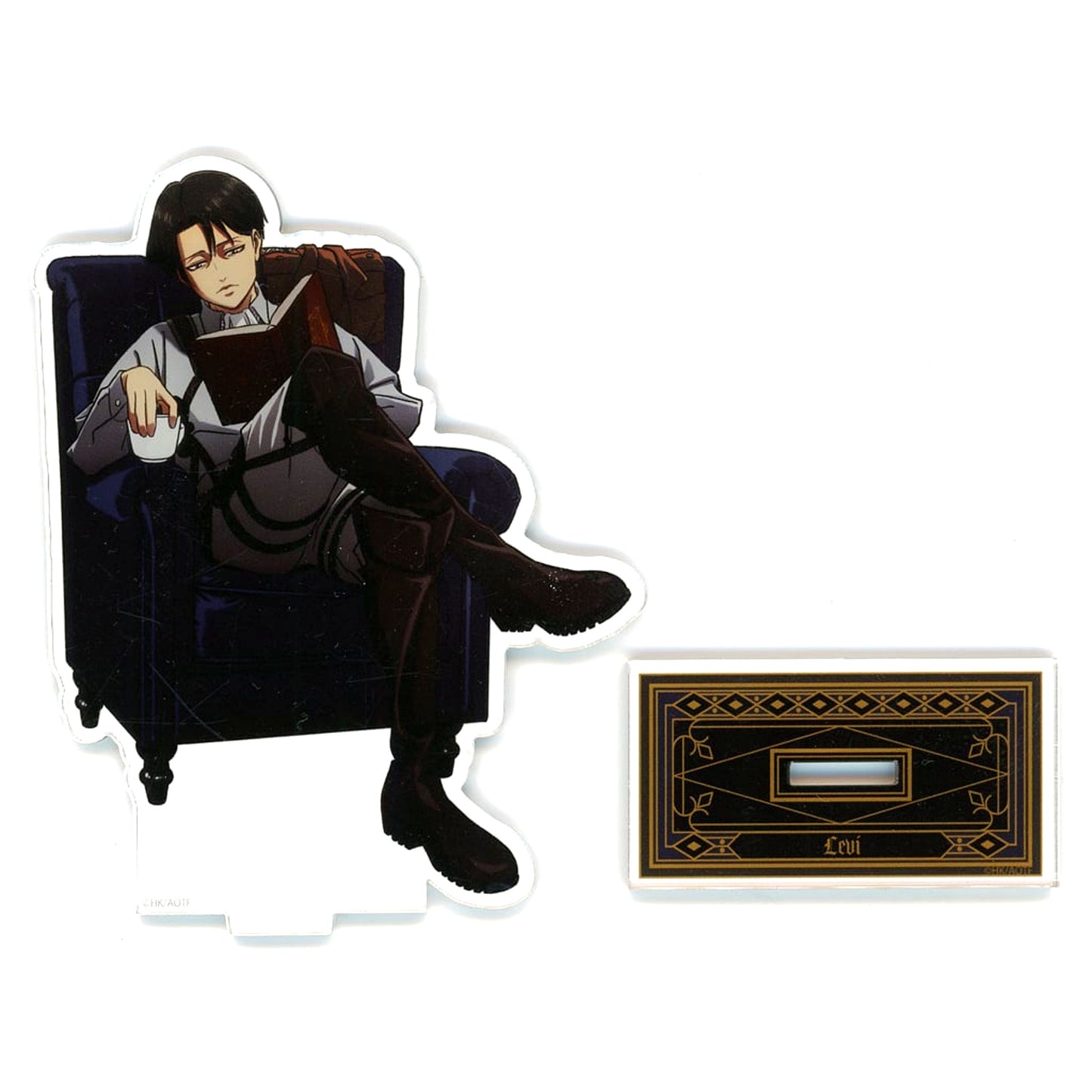 Levi Ackerman Attack on Titan x Village Vanguard Reading Character Stand [USED]