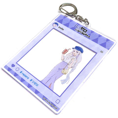Re:ZERO -Starting Life in Another World- 3rd season Emilia Acrylic Keychain Movie Theater Version Episode 1 Theatrical Malice Advance Theater Screening Exclusive Keychains [USED]