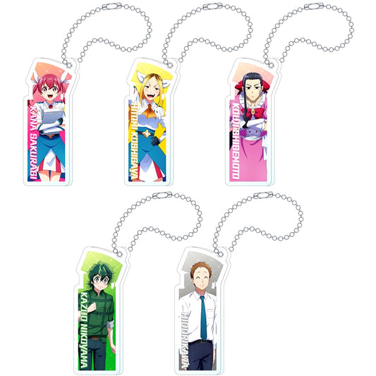 Set of 5 Magilumiere Co. Ltd. Acrylic Keychain Collection [USED]