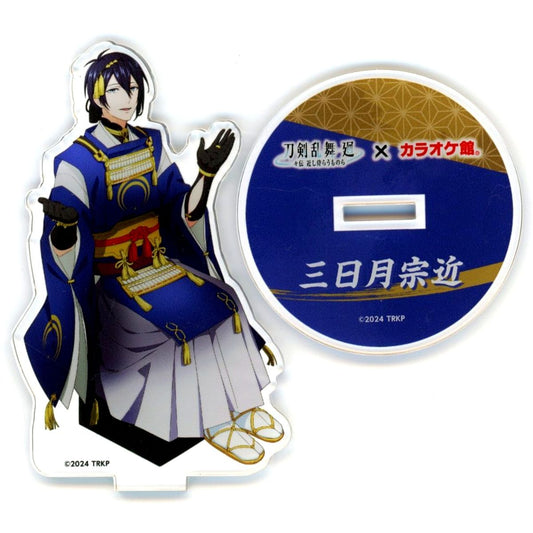 Mikazuki Munechika Touken Ranbu Kai Douden Acrylic Stand Part 1 Chikashi Haberau Monora Karaokekan [USED]