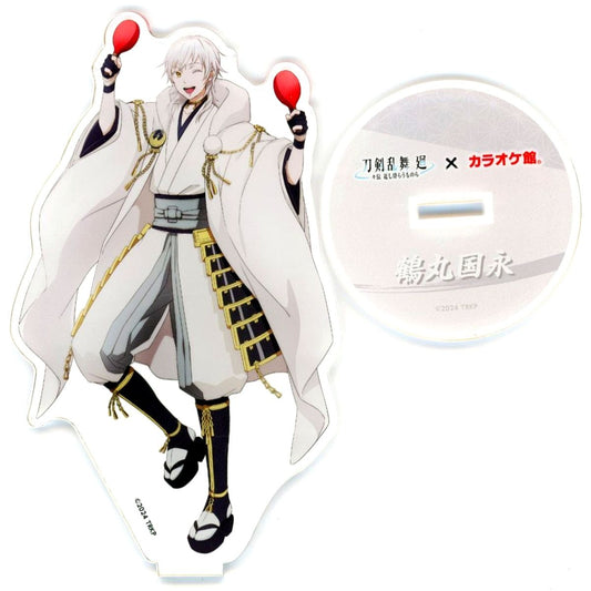 Tsurumaru Kuninaga Touken Ranbu Kai Douden Acrylic Stand 1st Release Karaokekan [USED]