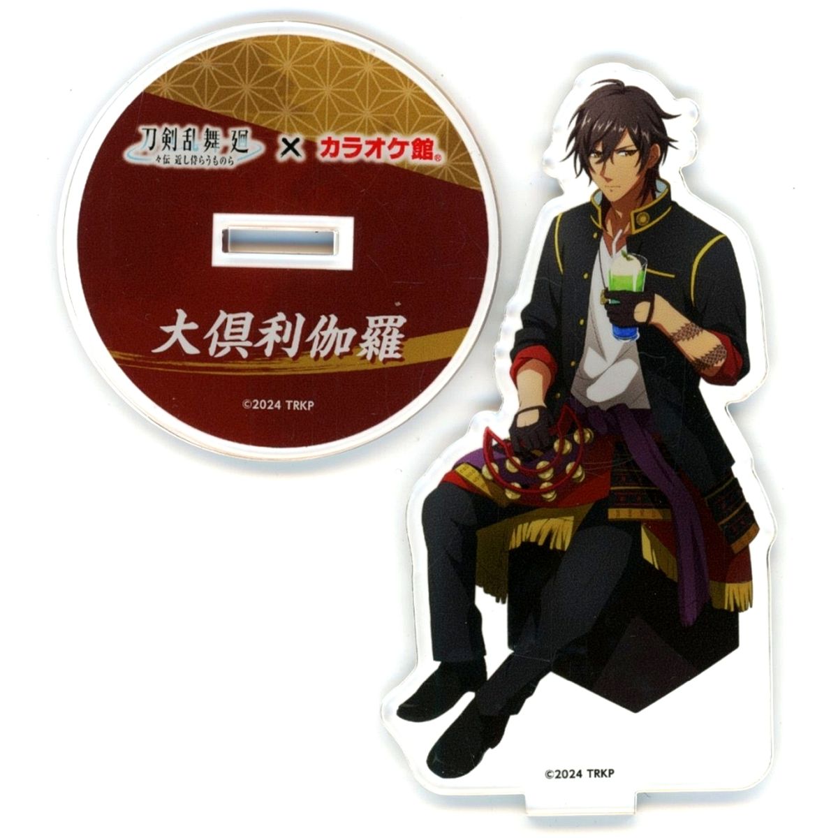 Ookurikara Touken Ranbu Kai Douden Acrylic Stand Part 1 Chikashi Haberau Monora Karaokekan [USED]