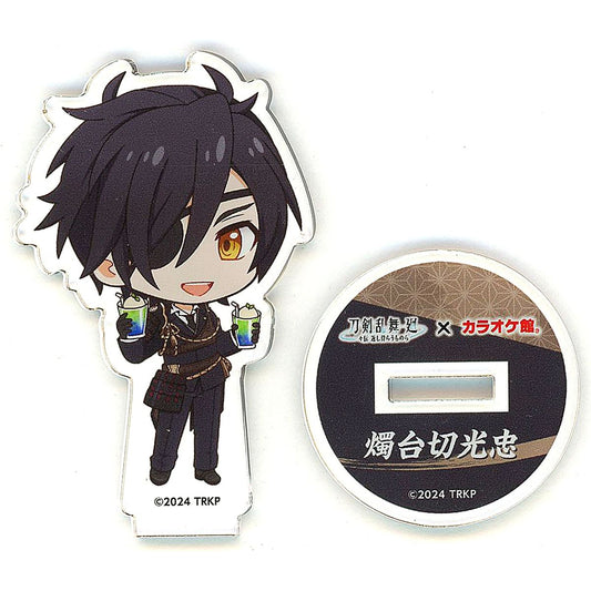 Shokudaikiri Mitsutada Touken Ranbu Kai Douden Mini Acrylic Stand Vol 2 x Karaokekan [USED]