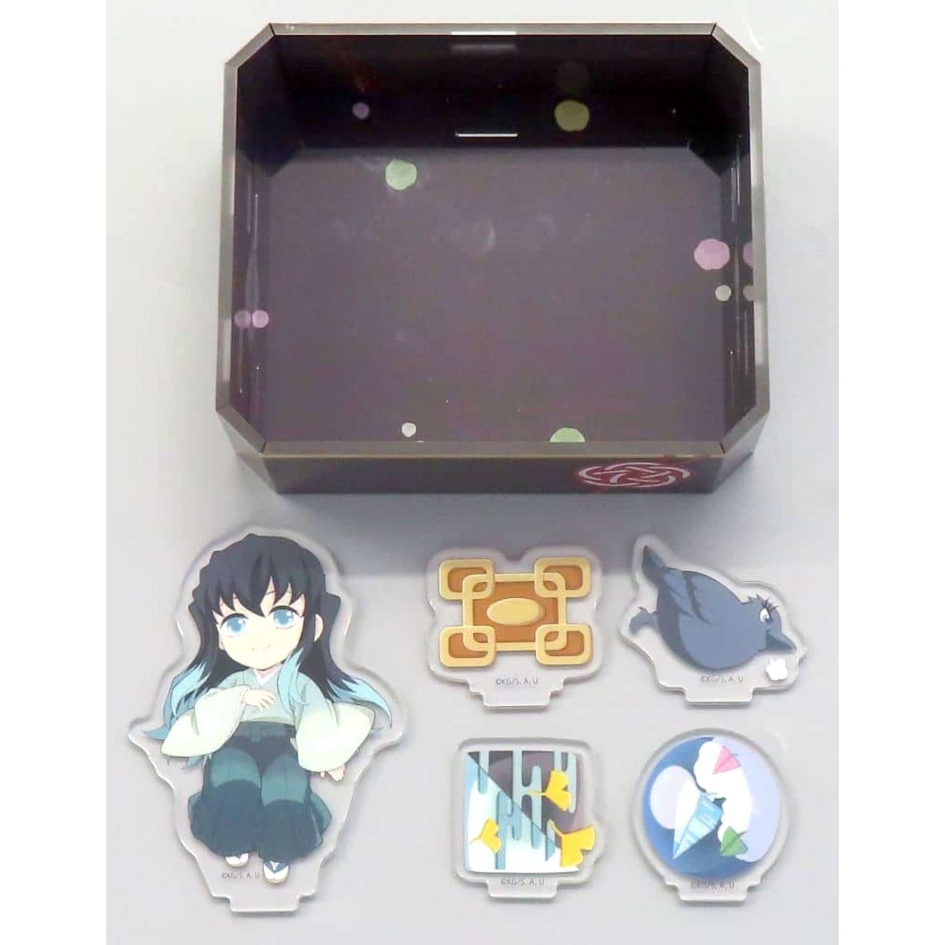 Demon Slayer: Kimetsu no Yaiba Muichirou Tokitou 3D Acrylic Stand ufotable Cafe Machi Asobi Cafe Muichiro Tokito Birthday Festival 2024 Exclusive Acrylic Stands [USED]
