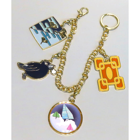 Muichiro Tokito Demon Slayer: Kimetsu no Yaiba Wagashi Bag Charm ufotable Cafe Birthday 2024 [USED]