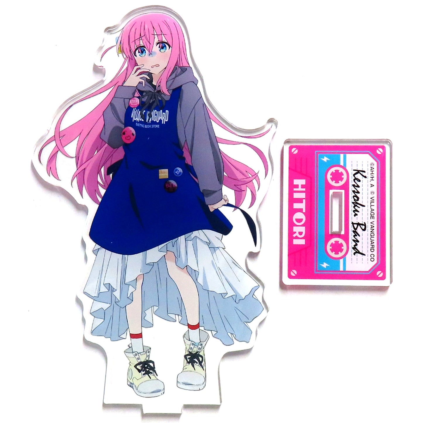 Hitori Gotoh Bocchi the Rock! x Village Vanguard Big Acrylic Stand [USED]