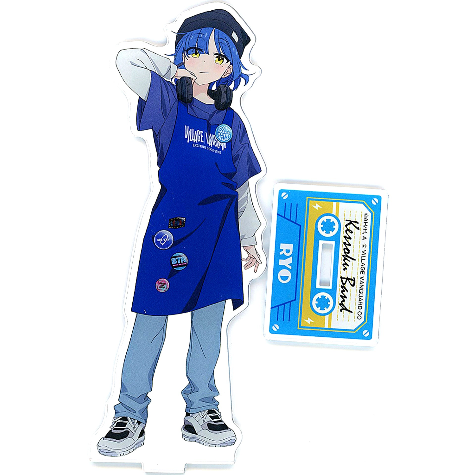 Ryo Yamada Bocchi the Rock! x Village Vanguard Big Acrylic Stand [USED]