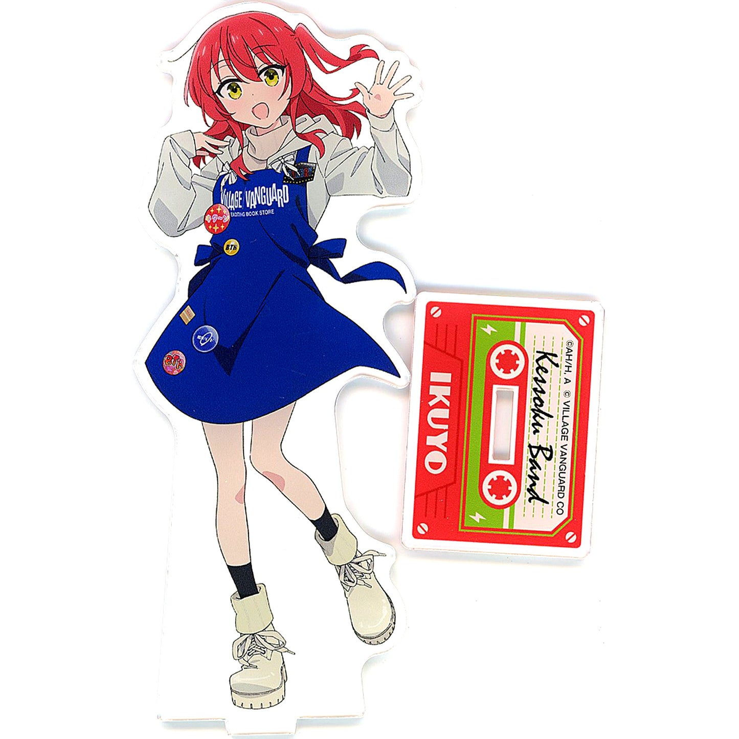 Ikuyo Kita Bocchi the Rock! x Village Vanguard Big Acrylic Stand [USED]