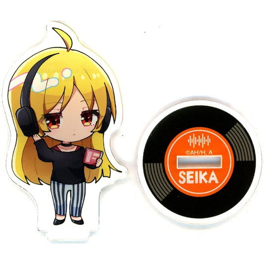 Seika Ijichi Bocchi the Rock! x Village Vanguard Deformed Acrylic Stand [USED]