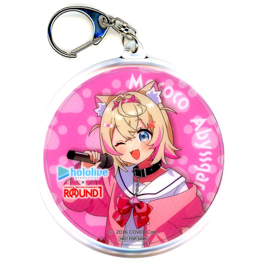 Mococo Abyssgard Hololive x Round 1 Original Acrylic Keychain Normal Bonus [USED]