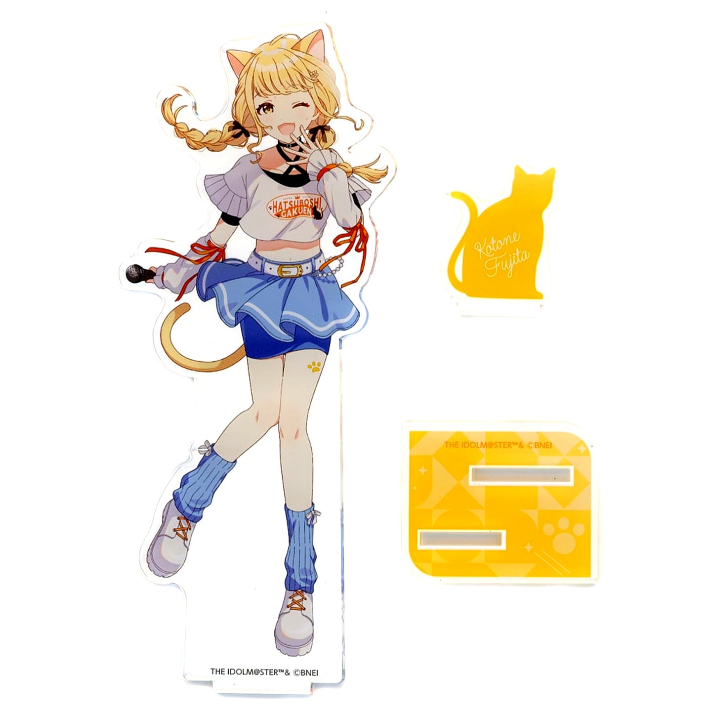 Kotone Fujita Gakuen Idolmaster Karaoke Manekineko Acrylic Stand [USED]