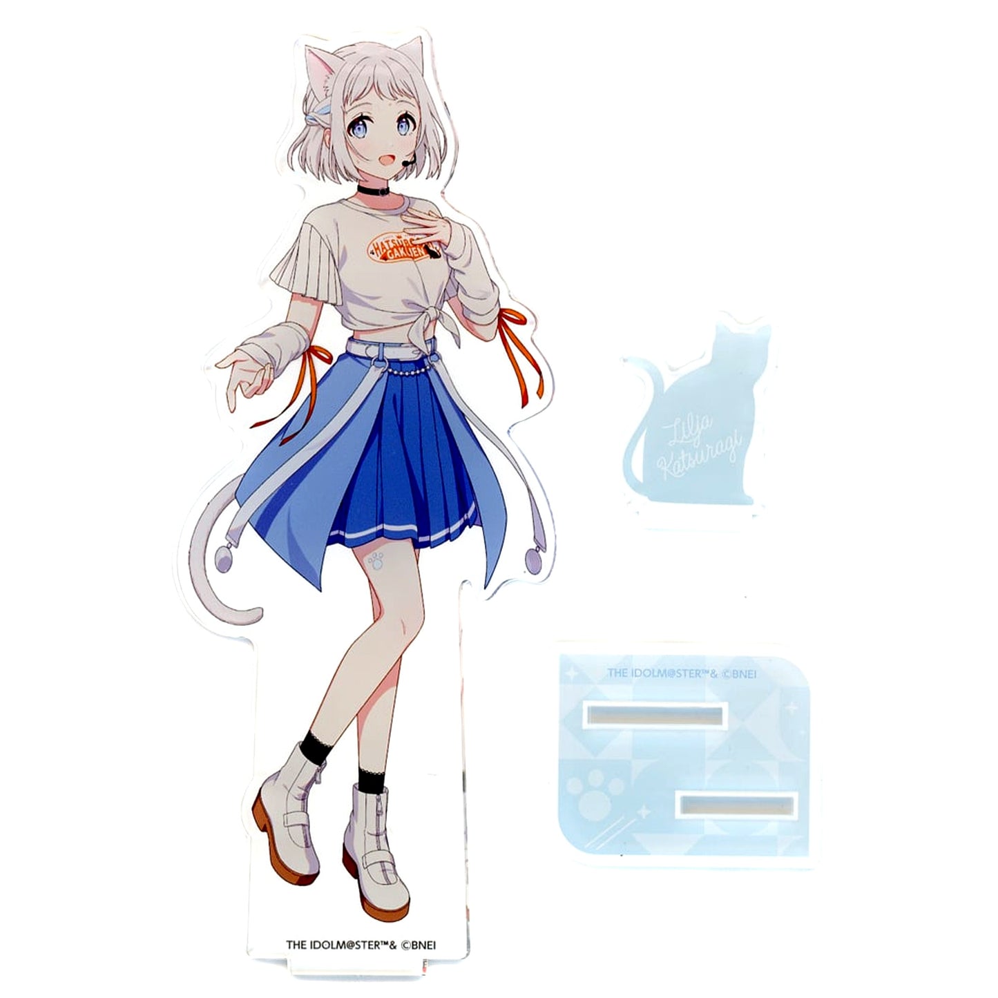 Lilja Katsuragi Gakuen Idolmaster Karaoke Manekineko Acrylic Stand [USED]