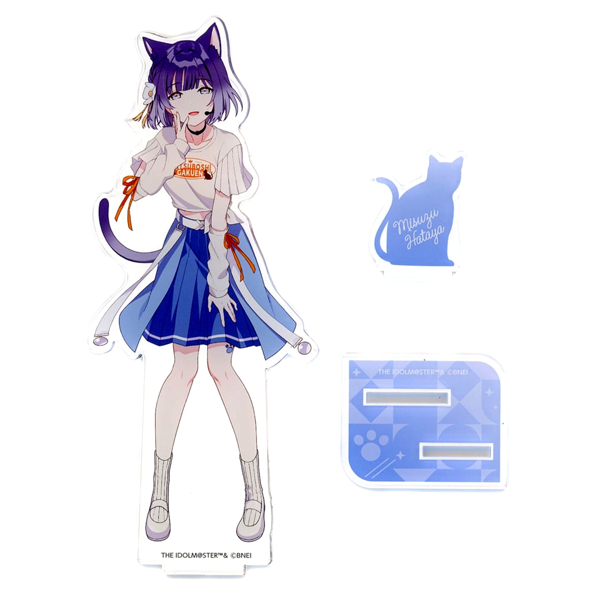 Misuzu Hataya Gakuen Idolmaster Karaoke Manekineko Acrylic Stand [USED]