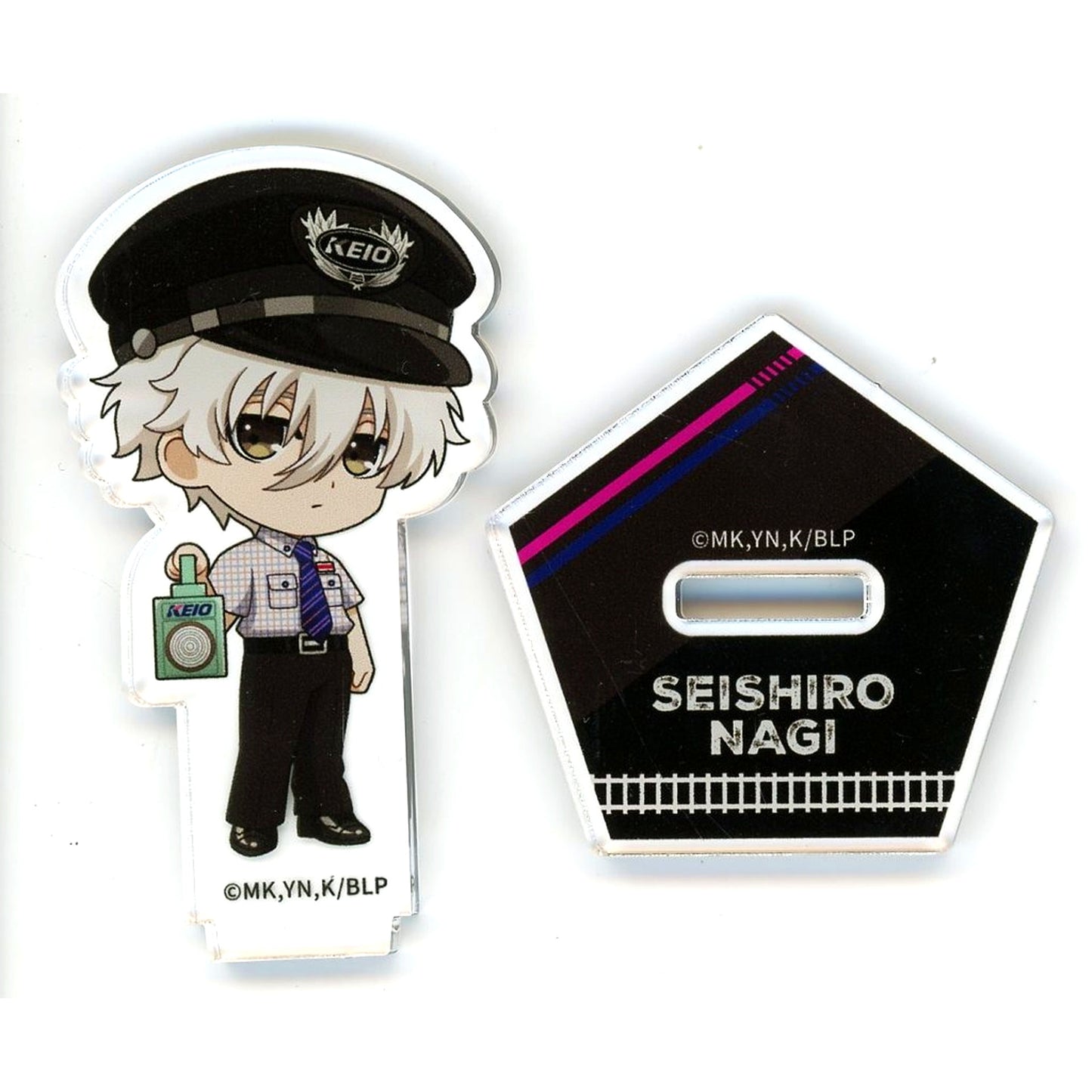 Seishiro Nagi Trading Acrylic Stand Blue Lock x Keio Electric Railway Pop-Up Shop [USED]