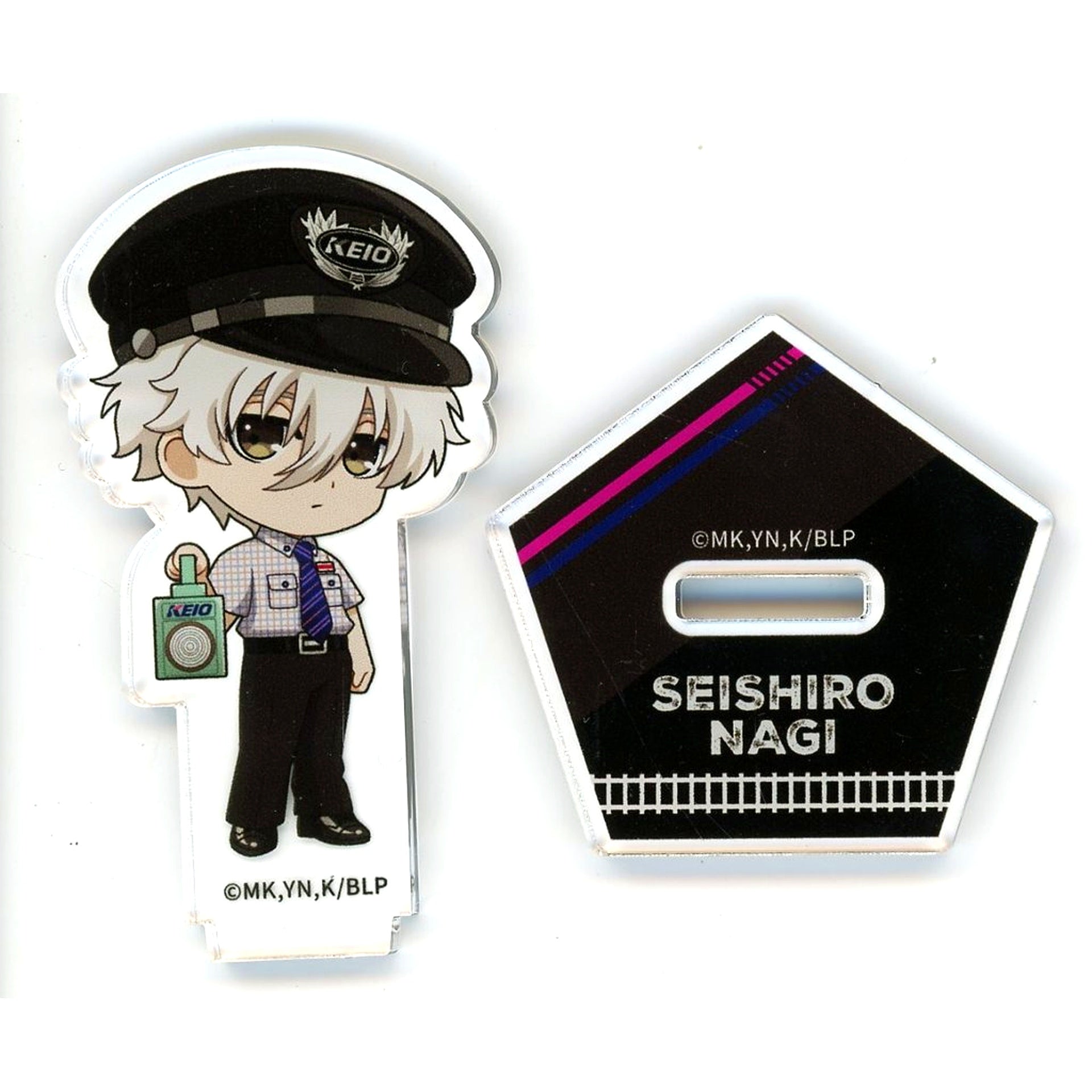 Seishiro Nagi Trading Acrylic Stand Blue Lock x Keio Electric Railway Pop-Up Shop [USED]