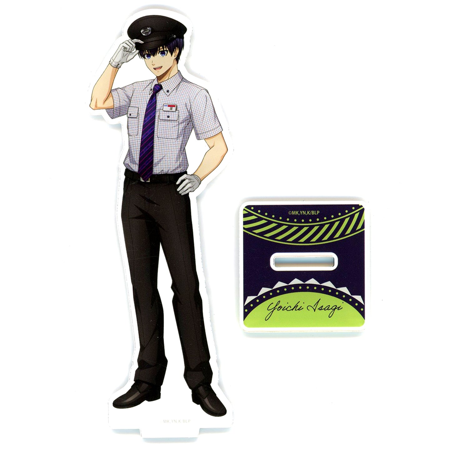Yoichi Isagi Acrylic Stand Figure Blue Lock x Keio Electric Railway POP-UP SHOP [USED]