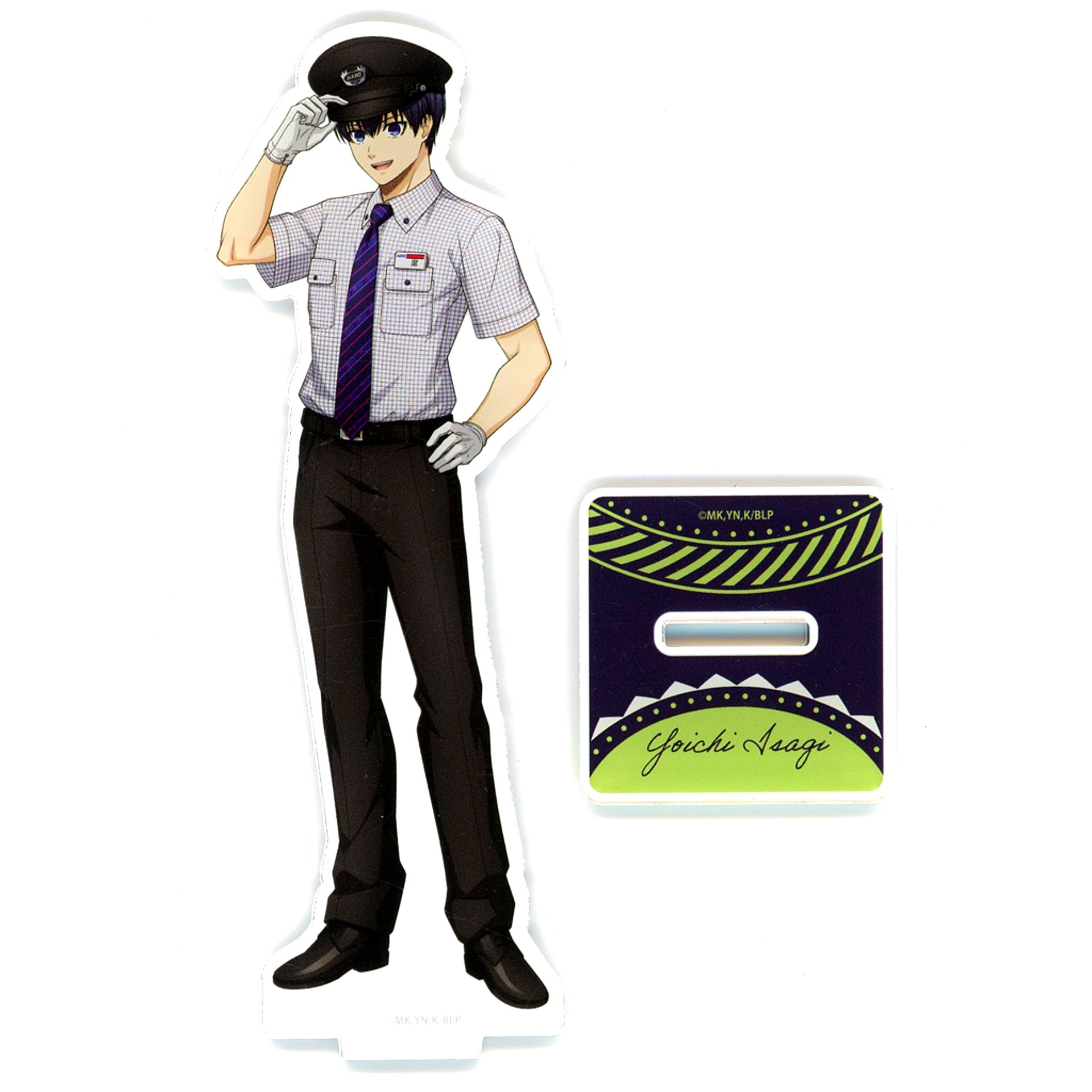 Yoichi Isagi Acrylic Stand Figure Blue Lock x Keio Electric Railway POP-UP SHOP [USED]
