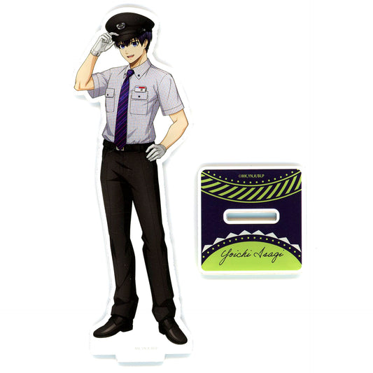 Yoichi Isagi Acrylic Stand Figure Blue Lock x Keio Electric Railway POP-UP SHOP [USED]