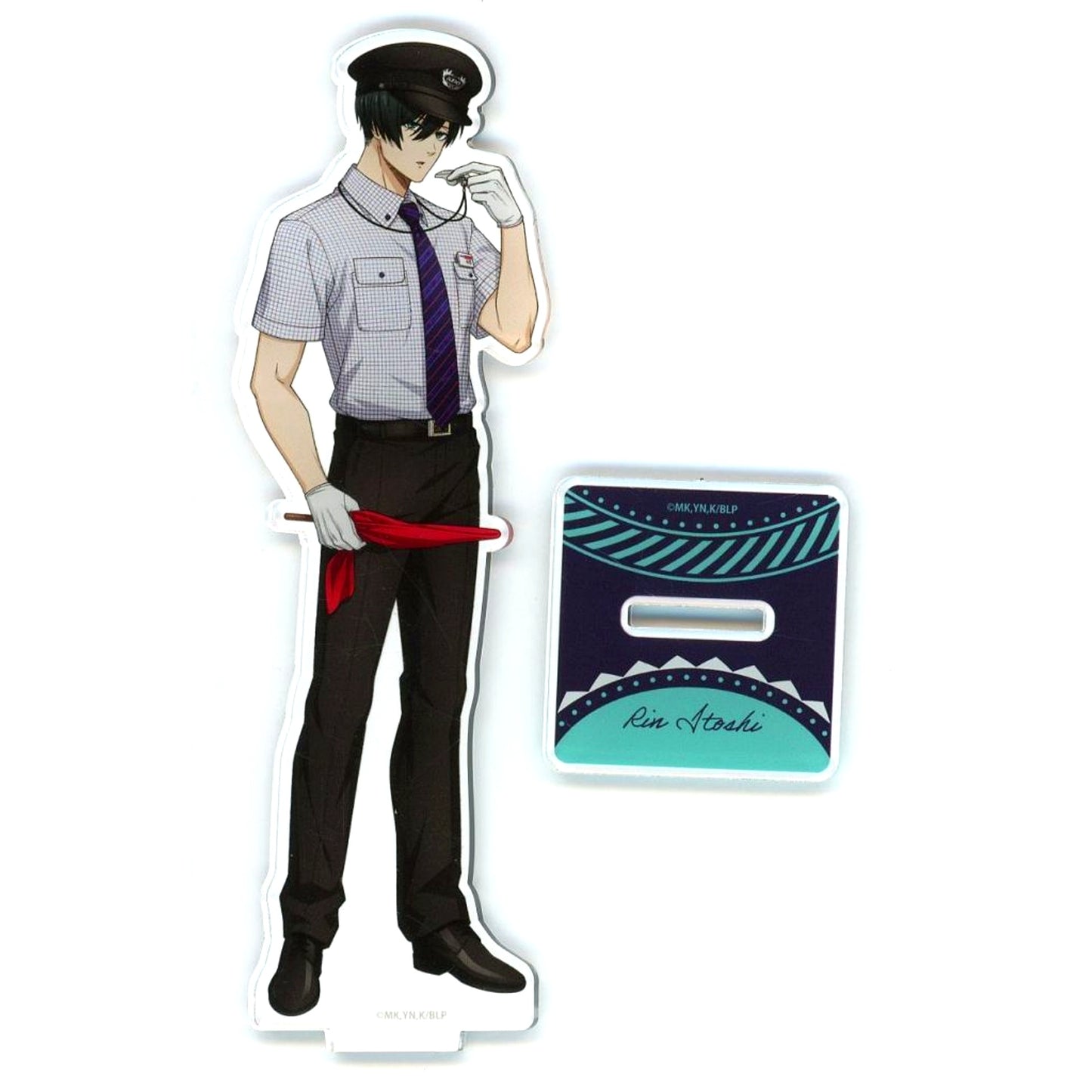 Rin Itoshi Acrylic Stand Figure Blue Lock x Keio Electric Railway Pop-Up Shop [USED]